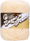 Lily Sugar 'N Cream Super Size Solid Yarn, 4oz, Gauge 4 Medium, 100% Cotton - Cream - Machine Wash & Dry...