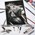 MARKART Charcoal Pencils for Drawing, 10 Pack Black & White Charcoal Pencils for Sketching, Shading, Blending, Artist Pencil for Beginners & Artis...