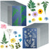 38 Sheets Cyanotype Paper A5 Sun Print Paper Kit with 2 Clear Acrylic Sheets High Sensitivity Solar Drawing Paper Nature Sun Printing Paper for Ad...