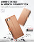 TUCCH Case Wallet for iPhone SE 2022 5G/Phone 7/8/SE 2020, PU Leather Flip Folio with Card Slot Stand Magnetic TPU Shockproof Inner Shell Compatib...