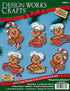 Design Works Crafts Counted Cross Stitch Ornament Kit, Gingerbread...