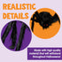 JOYIN 5 Ft. Halloween Outdoor Decorations Hairy Spider,Scary Giant Spider Fake Large Props for Yard Party Decor, Black...