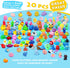 20 PCS Bath Toys,Rubber Duck Animal,Toddlers Bathtub Toys,Baby Pool Floating Toys,Infant Boy Girl Shower Toys,Party Decoration for Birthday Easter...