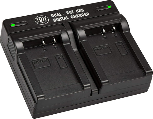 BM Premium NB-10L Dual Bay Battery Charger for Canon PowerShot G15, G16, G1X, G3X, SX40 HS, SX40HS, SX50 HS, SX60 HS Digital Cameras...