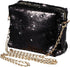 Sparkly Sequin Handbag Lady Party Evening Clutch Shoulder Bag, Mother's Day gift or gift for women (Black), 10 * 7.1 * 0.8 inch...