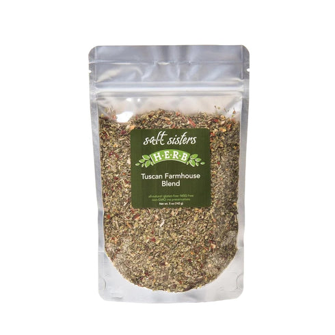 Salt Sisters 5 Oz Tuscan Farmhouse Sea Salt Blend...