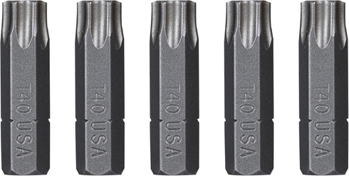 Mayhew Tools 19360-4 Tamperproof Torx Power Bit, T30H x 2", 4-Pack...