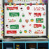 Whaline 37Pcs Christmas Bulletin Board Decorations Motivational Xmas Cut-outs Cute Santa Snowman Cutouts Classroom Decor Xmas Rule Posters for Win...