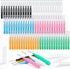 120Pcs Interdental Brushes, 360° Bendable Soft Bristles Braces Flossers Brush Dental Brushes Between Teeth Dental Floss Picks for Gum Braces Oral ...