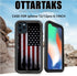 Compatible for American Flag iPhone 12 Case iPhone 12 Pro Case with Screen Protector Retro Old USA Flag Design for Men Boys 3-in-1 Heavy Duty Full...
