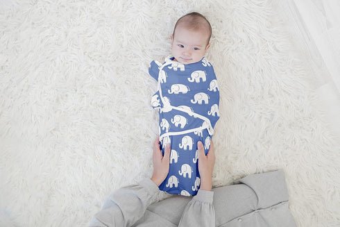 BaeBae Goods Swaddle Blanket, Adjustable Infant Baby Swaddling Wrap Set of 4, Baby Swaddling Wrap Blankets for Boys and Girls Made in Soft Cotton ...