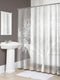 Splash Home Pearl Tree PEVA 4G Premium Plastic, Lightweight Liner with 12 Rustproof Metal Grommet Holes 70” x 72” Heavy Duty Waterproof Shower Cur...