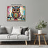 Posterizer 1 pcs- psychedelic funky hippie colorful owl print 5-Fantasy & Fiction Art-Retro Art- Living Room Bedroom Decor- unframed wall art...