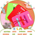 8 Pieces Early Learning Toys Toddlers Learn to Dress Practice Boards Basic Life Skills Busy Board Includes Zip, Snap, Button, Buckle, Lace and Tie...