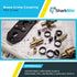 SharkBite 1-1/2 Inch Brass Crimp Coupling, PEX Pipe, PE-RT, UC0141...