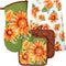 Generic Home Collection Seasonal Kitchen Linen Set - Includes Oven Mitt, Potholders, and Kitchen Towels (Summer Sunflowers)...