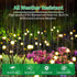 Solar Garden Lights for Outdoor - New ???????????????? 2 Pack 16 LED Swaying Firefly Fairy Lights, Patio Yard Pathway Landscape Christmas Decorati...