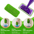 Aifacay Reusable Mop Pads Compatible with Swiffer Wet Jet Mop, Wet Jet Pads Refills Microfiber Mop Pads Wet & Dry Use Mop Replacement Pad for Swif...