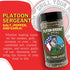 Platoon Sergeant Garlic Salt Pepper by Grill Your As Off - BBQ & Grill Seasoning for Beef, Steak, Burgers, Pork & Chicken - Dry Rub - MSG & Gluten...