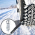 Bstenky 100PCS Carbide Screw Tire Studs, Anti-Skid Bicycle Tires Wheel Tyre Snow Studs With Installation Tools, Spikes (4 x 12mm) for Car Truck Bo...