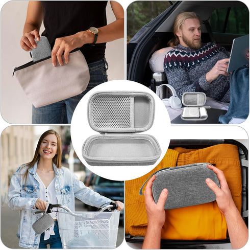 Case for Anker MagGo 3 in 1 Charging Station, MagSafe Charger Compatible, Qi2 Certified 15W Wireless Charger Stand(Case Only) (Gray Zipper)...