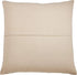 SARO LIFESTYLE Alexandria Collection Woven Striped Throw Pillow Cover, 22"", Ivory...