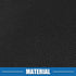 Car Shift Boot Cover Universal Gear Shift Knob Boot Dust Cover Faux Leather Black with Blue Line...