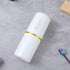 Travel Toothbrush Toothpaste Case Portable Toothbrush Cup Holder 2 in 1 Toothpaste Storage Container Multi-Function Toothbrush Cover for Camping S...