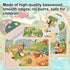 Wooden Puzzles for Kids Ages 3 4 5, 4 Packs 24 PCs, Sea and Animal Puzzles for Toddlers, Toddlers Jigsaw Puzzles, Preschool Educational Learning T...