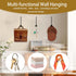 YANGSHUO Hat Rack for Wall Caps: Baseball Caps Hat Hooks - Hat Holders Storage Oranazier for Wall 4 Pack...