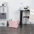 DII Polyester Container with Handles, Lattice Storage Bin, Small, Rose...