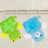2 Pcs Bath Mitt Washcloths Gloves, Cute Cartoon Exfoliating Glove Body Scrubber, Gentle Soft Scrub Bath Loofahs Sponges for Kids Shower Washing (B...