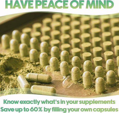 XPRS Nutra Size 2 Empty Capsules - 100 Clear Empty Vegan Capsules - Vegetarian Empty Pill Capsules - DIY Vegetable Capsule Filling - Veggie Pill C...