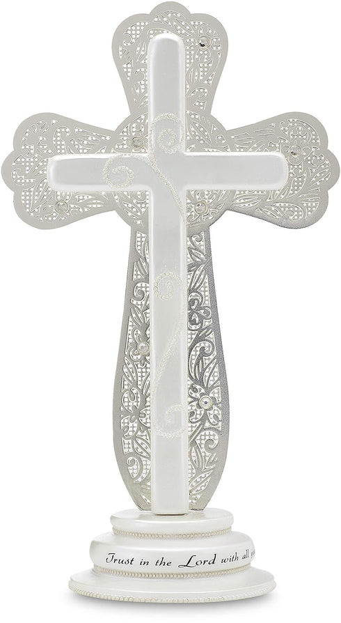 Little Things Mean A Lot Trust in the Lord Self Standing Cross, 7-1/2-Inch...
