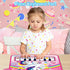 3 in 1 Piano Drum Babies Play Mat, Piano Keyboard & Drum Animal Touch Unicorn Toys for Girls, Baby Toys for 1 Year Old Toddler Girl Toy Age 1-2 Bi...