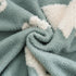 BORITAR 3D Fox Baby Blanket for Boys Girls Jacquard Fleece Fuzzy Toddler Nursery Blanket Soft Warm Cozy Blanket with 3D Animal Design for Infant o...