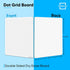 Dotted Dry Erase Board Graph Whiteboard 9" x 12" Double Sided with Bullet Dot Grid Paper for Home School Classroom Kids and Students Portable Dot ...