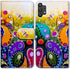 Case for Galaxy A32 5G, Colorful Dragonfly Leather Flip Phone Case Wallet Cover with Card Slot Holder Kickstand for Samsung Galaxy A32 5G 2021...