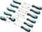 Amazon Basics 12-Piece Magnetic Screwdriver Set, ?7 x 2 x 14.8 inches, Turquoise...