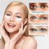 Under Eye Patches 2 Pairs, Silicone Reusable Eye Patches, Under Eye Mask for Skin Care Effect to Reduce Wrinkles and Fine Lines (Black, White)...