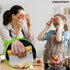 Urbanstrive Bench Scraper for Baking, Stainless Steel Dough Cutter and Scraper Tool Kitchen, Kitchen Scraper Food Scraper Tool Pizza Cutter Food C...