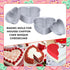 beyonday 2pcs Heart Shaped Cake Pan with Removable Bottom, 4 inch & 6 inch Aluminum Alloy Heart Cake Trays for Birthday Party Wedding Anniversary ...