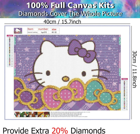 YALKIN 5D Diamond Painting Kits for Adults DIY Full Round Drill (11.8x15.7 inch) Diamond Art Pictures for Home Wall Decoration, Gifts...