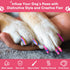 Dog Nail Polish Pens Quick Dry, 15 Colors Pet Nail Polish Set for Dogs to DIY Stylish Dog Nail Art, Dog Safe Nail Polish Non Toxic, Easy to Use - ...