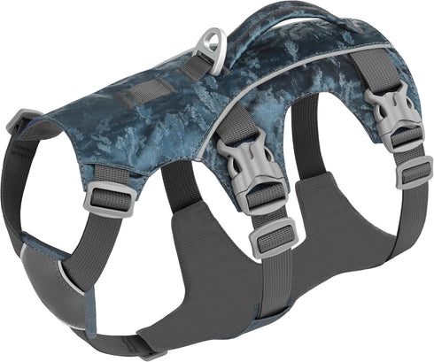 Puppy Harness Escape Proof Dog Harness for Small Dogs - Waterproof Reflective Breathable Dog Vest with Handle for Daily Walking, Training (Gray, X...