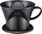Kalita Coffee Dripper, Plastic, For 2-4 People, Black, Chiffon Dripper, #05011...