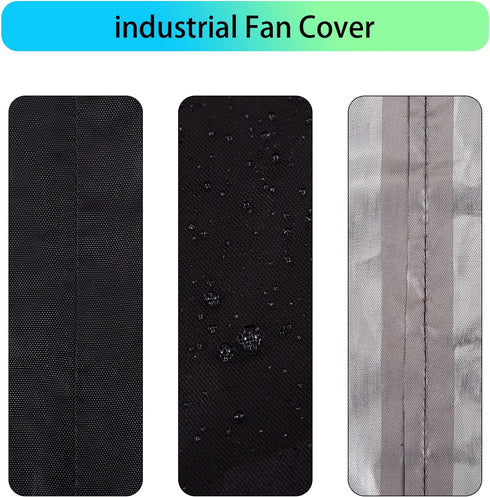 High Velocity Fan Cover,Heavy Duty Metal Industrial Floor Fans Cover,Household Wall Mount Fan Cover,Waterproof Industrial Shop Fan Cover for Comme...