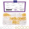 Swpeet 400Pcs Gold and Sliver 12mm 15mm 16mm 18mm 5 Styles Open Jump Rings Assortment Kit, Plum Bossom/Water Droplets/Heart/SquareIron O Rings Con...
