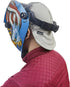 Reversible Welding Cap CAT2 Onesize Flame Resistant Cotton Welder Hat HRC 2 Hood FR High Crown Grey...