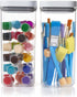 Copco Food and Organization Storage Container with Airtight Lid, 2.74-Quart, Clear...